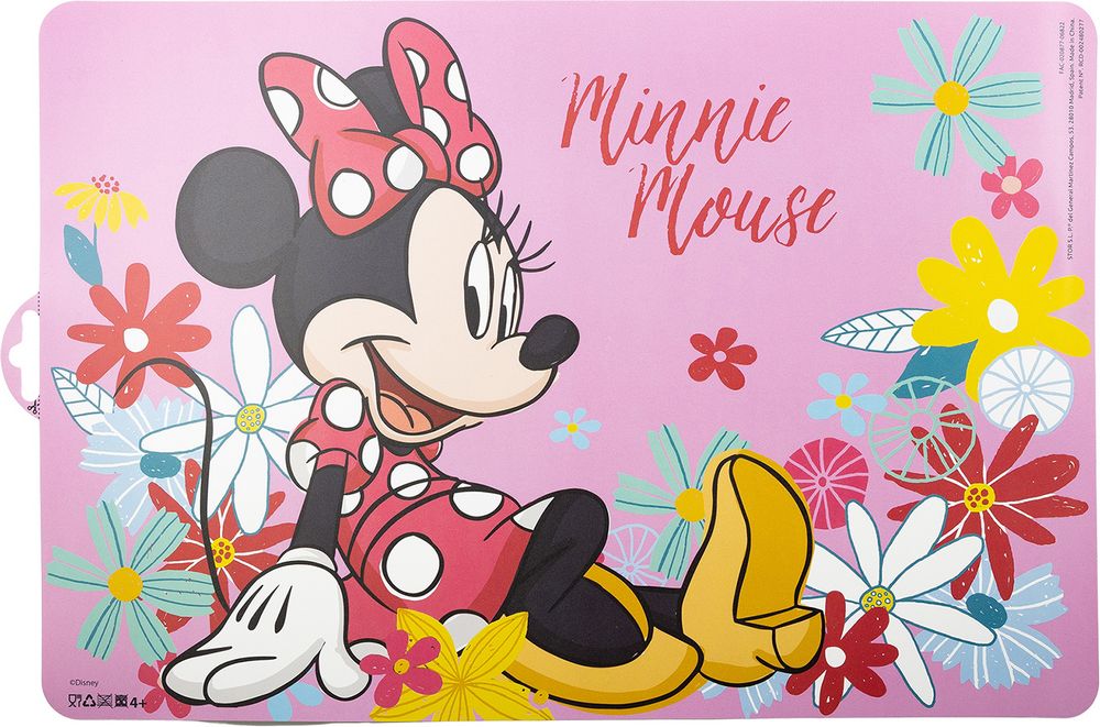 Tovaglietta per bambine in plastica Minnie Mouse