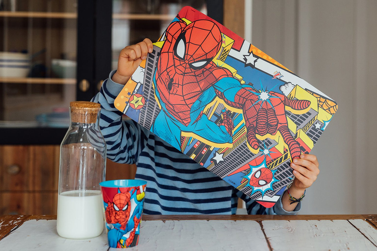 Tovaglietta per bambini in plastica Spiderman