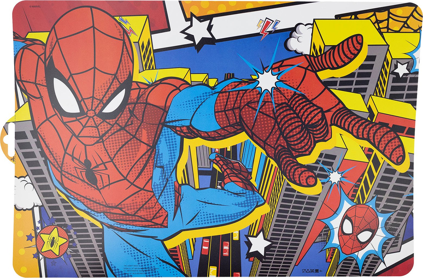 Tovaglietta per bambini in plastica Spiderman