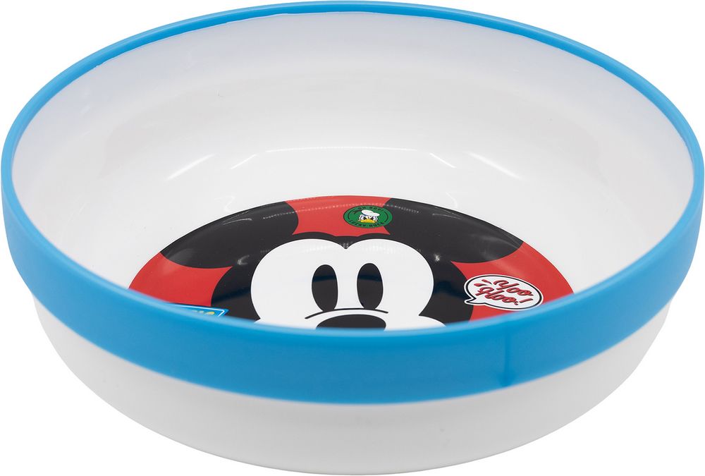 Ciotola per bambini in plastica Mickey Mouse