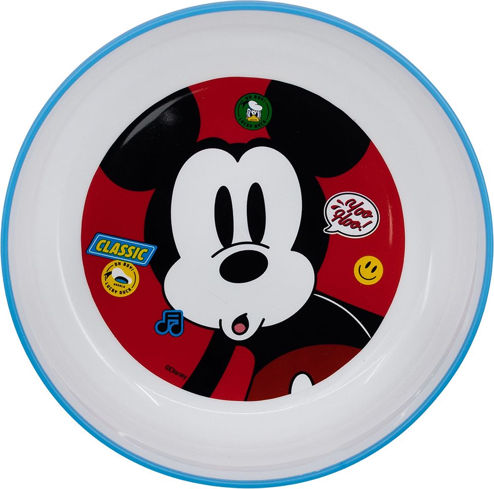 Ciotola per bambini in plastica Mickey Mouse