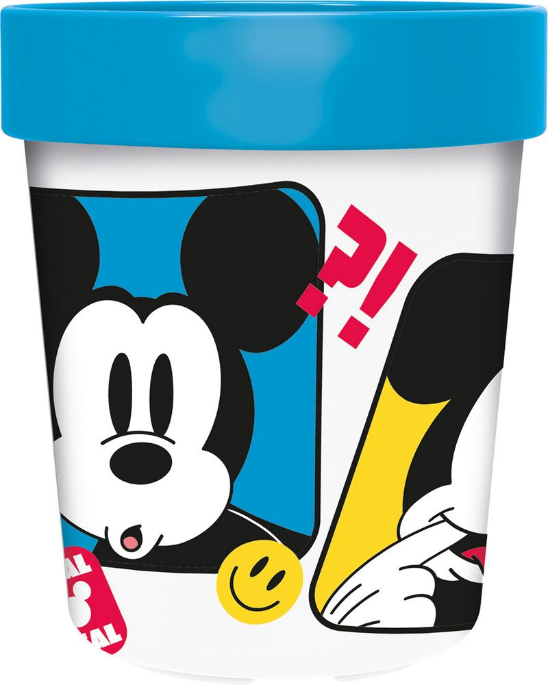 Bicchiere per bambini in plastica Mickey Mouse 260 ml