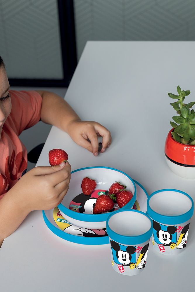 Bicchiere per bambini in plastica Mickey Mouse 260 ml