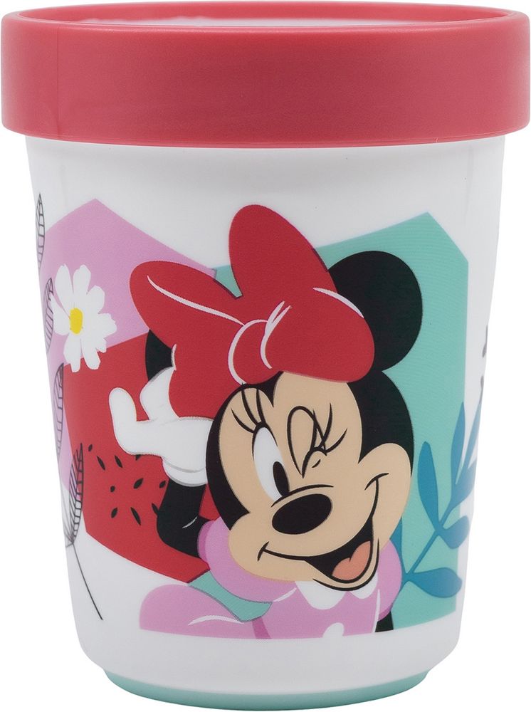 Bicchiere per bambine in plastica Minnie 260 ml