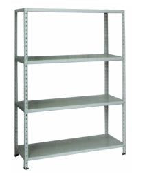 SCAFFALE KIT SECURKIT 30X 80 H.151 GRIGIO 4 RIPIANI