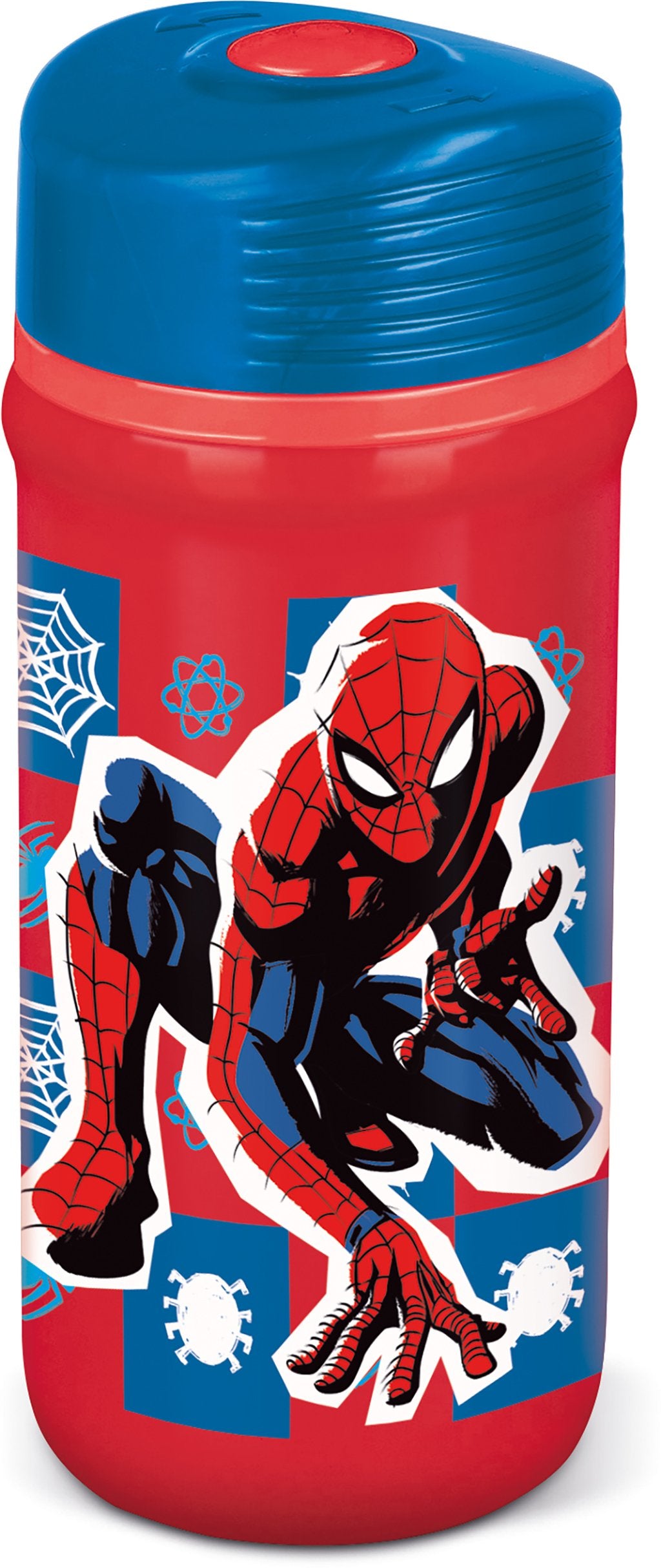 Tataway Borraccia Spiderman 390 Ml Per Bambino Con Chiusura Antigoccia