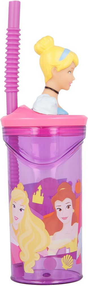 Borraccia per bambine in plastica Principesse 360 ml