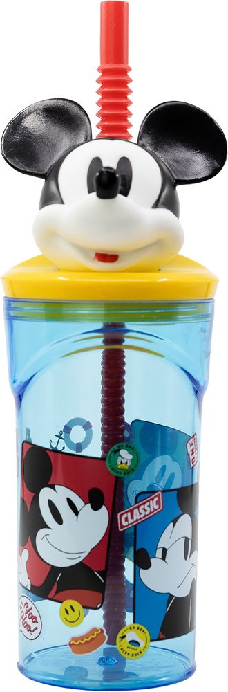 Borraccia per bambini in plastica Mickey Mouse 360 ml