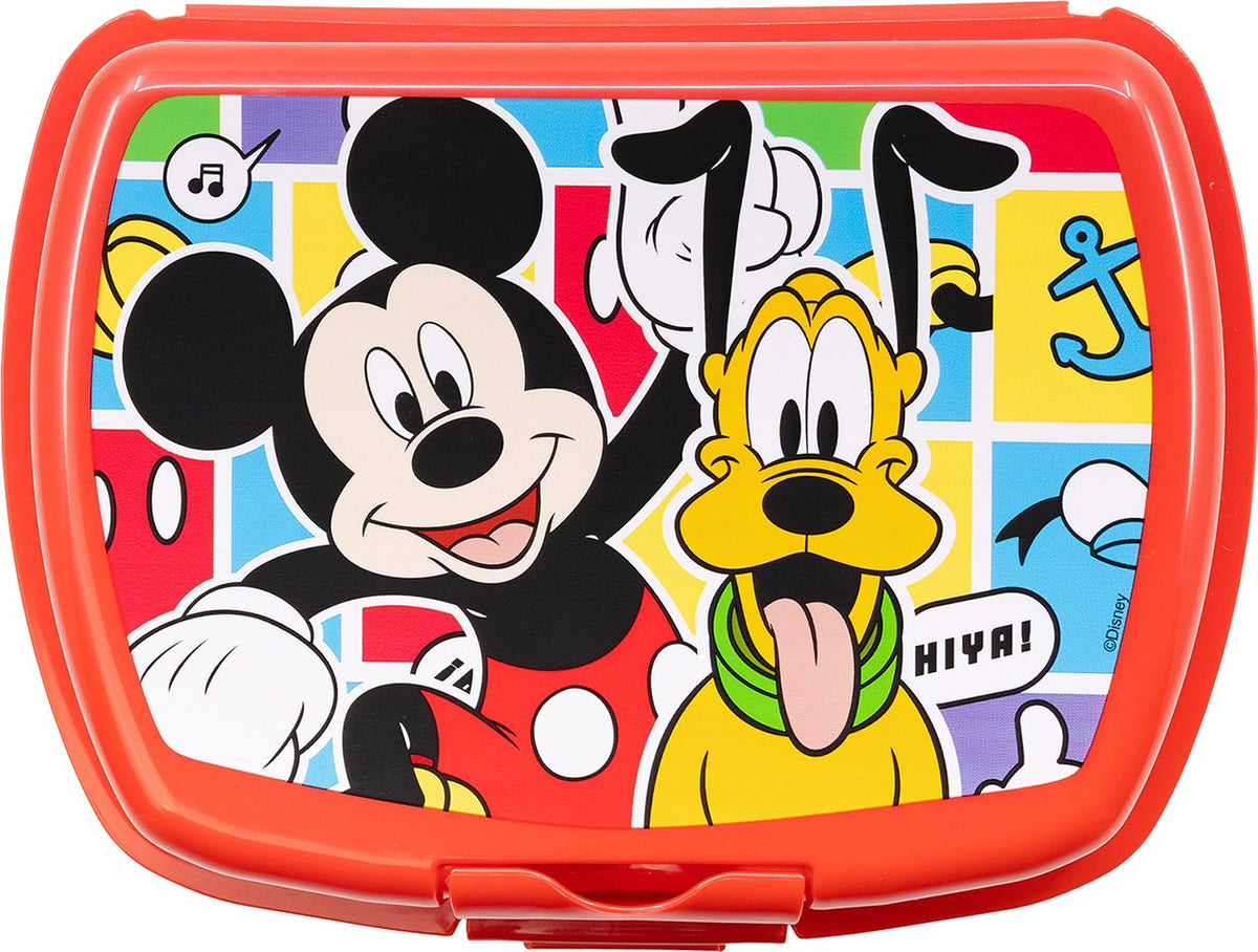 Tataway Sandwich Box Urban Mickey  Portamerenda Disney per Bambini