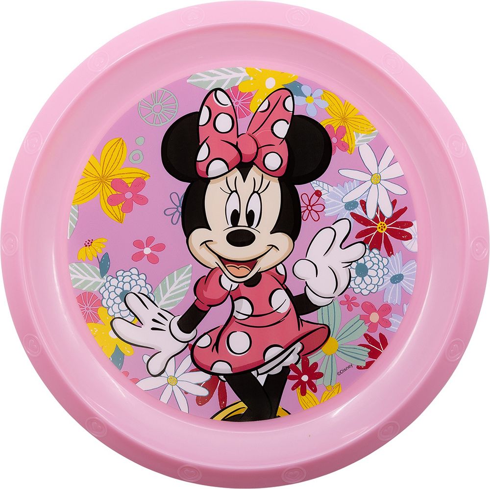Piatto Piano in plastica Minnie Disney