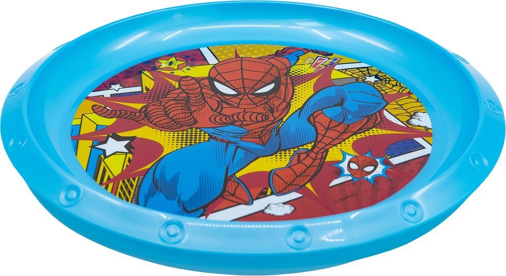 Piatto Piano in plastica Spiderman Marvel