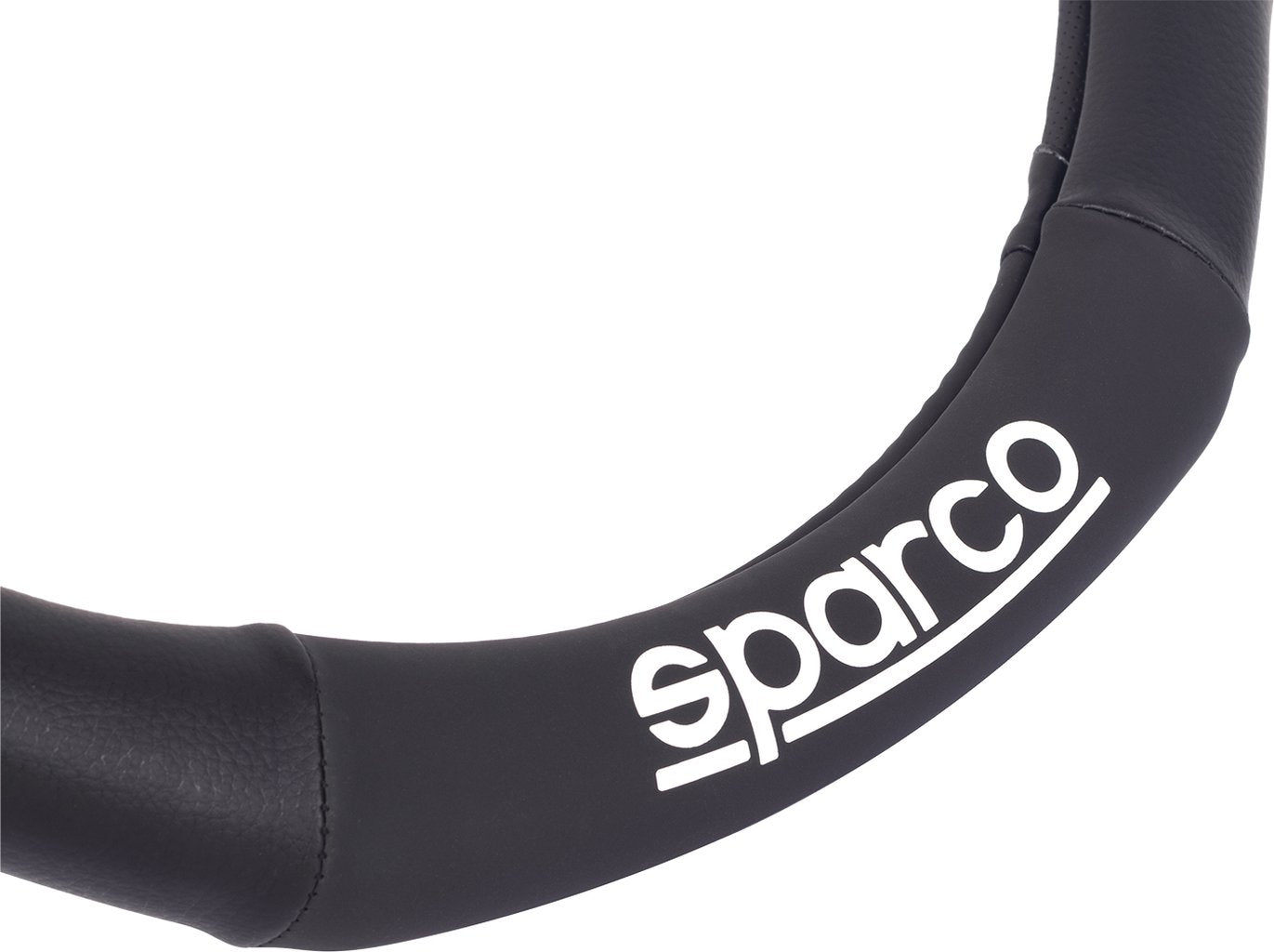 Coprivolante per auto Sparco nero in PVC