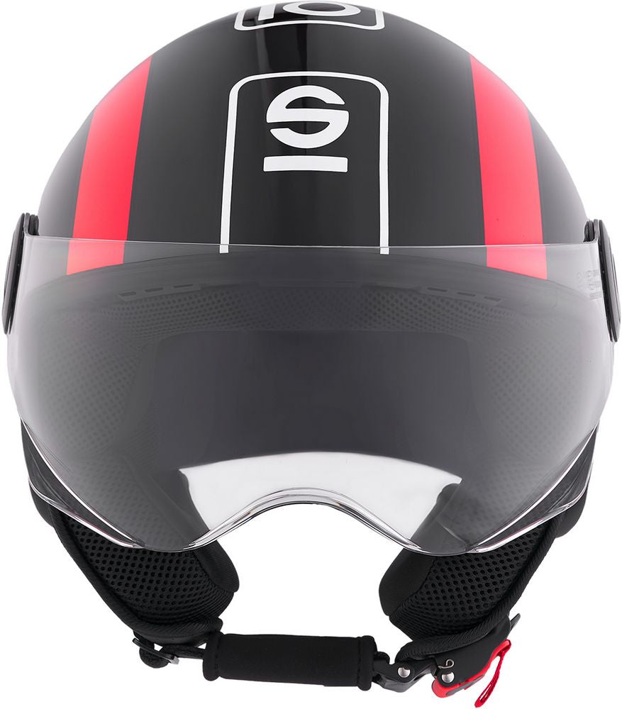 Casco Demi-Jet per moto Sparco con calotta in ABS Taglia XS