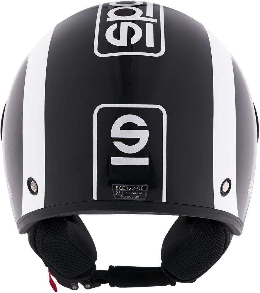 Casco Demi-Jet per moto Sparco con calotta in ABS Taglia L