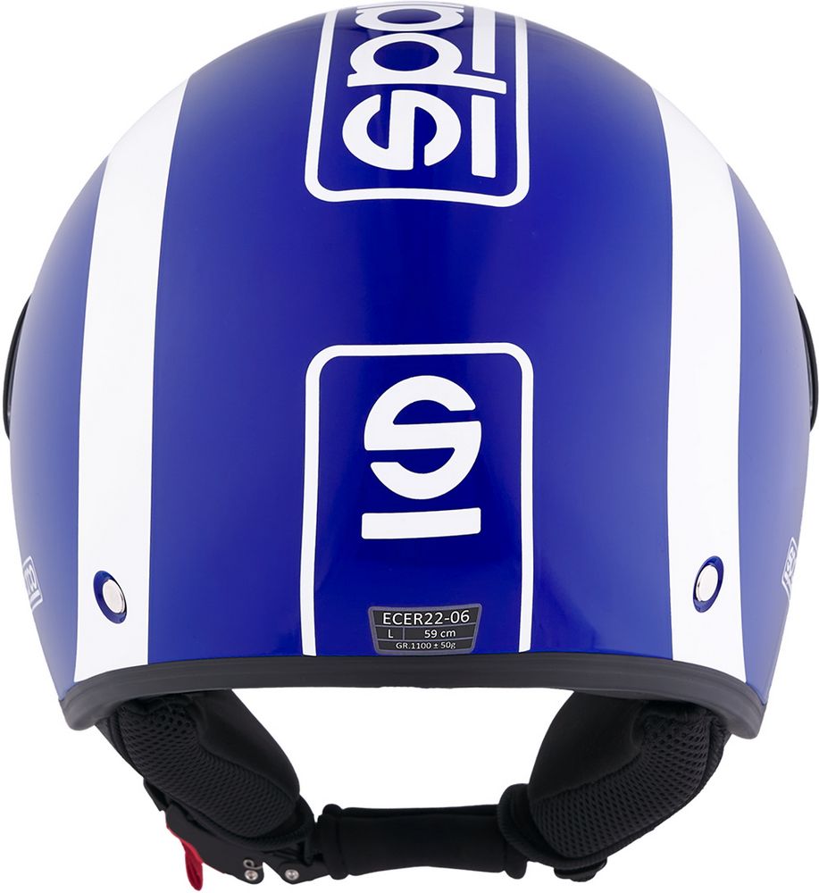 Casco Demi-Jet per moto Sparco con calotta in ABS Taglia S