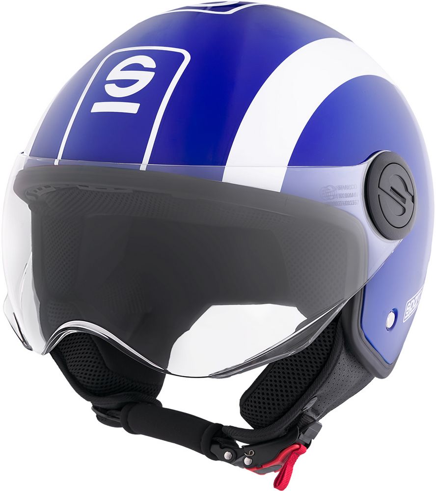 Casco Demi-Jet per moto Sparco con calotta in ABS Taglia XL