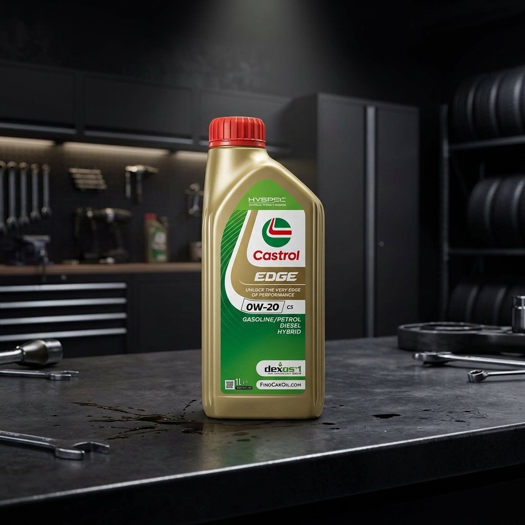 Castrol Edge C5 0W-20 ACEA C5 LL 1L Sintetico Olio Motore Lubrificante Auto