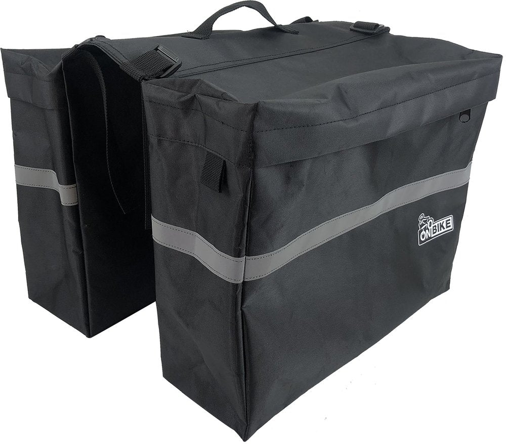 ON BIKE Borsa Doppia Bici Posteriore 23 Litri Impermeabile