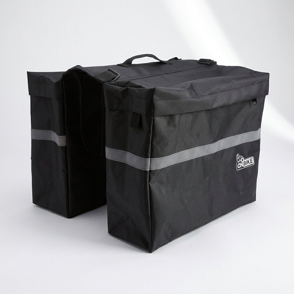 ON BIKE Borsa Doppia Bici Posteriore 23 Litri Impermeabile