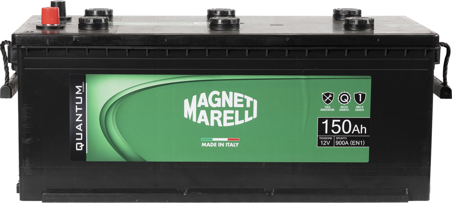 QUANTUM ENERGY Magneti Marelli Batteria per autocarri 150AH 12V 900A EN1
