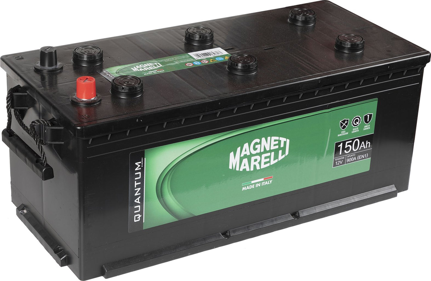 QUANTUM ENERGY Magneti Marelli Batteria per autocarri 150AH 12V 900A EN1