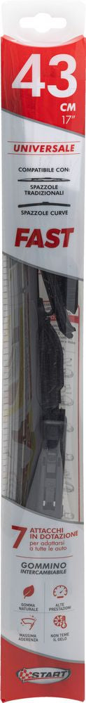 Start Spazzola Fast Singola Misura 43 cm - 17 ''