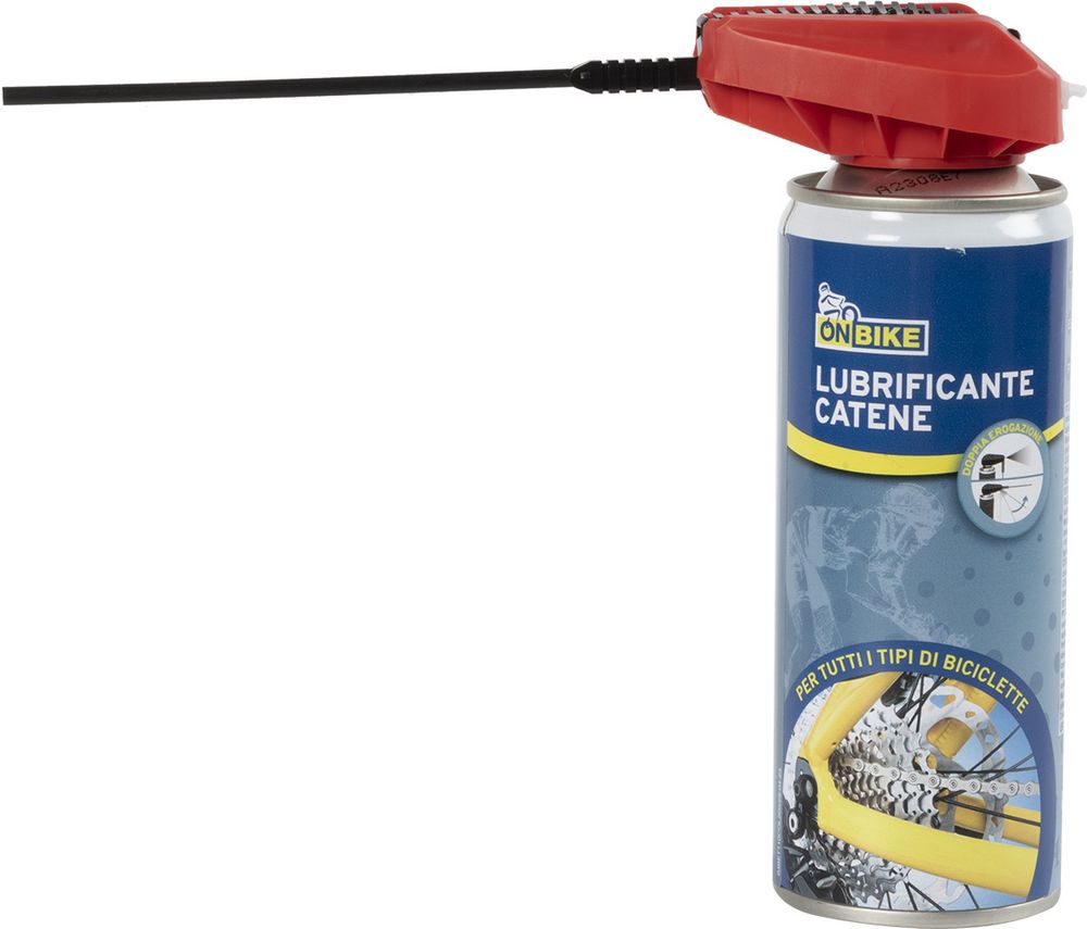 Lubrificante catene spray 200 ml adatto per tutti i tipi di biciclette