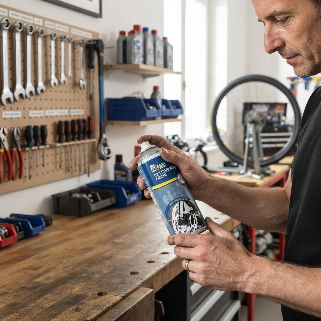 ON BIKE Detergente Freni Spray 400 Ml Per Pulizia Rapida Dei Freni Bici