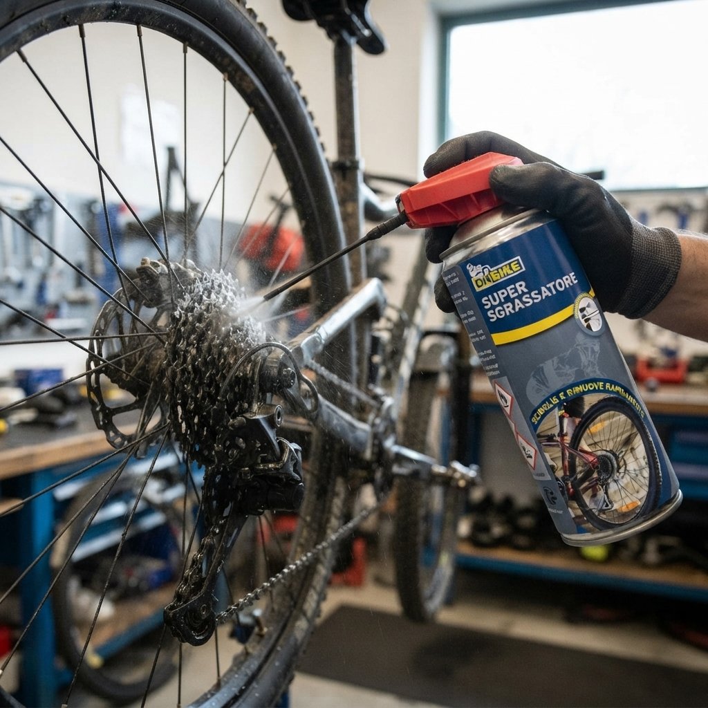 ON BIKE Super Sgrassatore Spray 400 Ml Doppio Erogatore