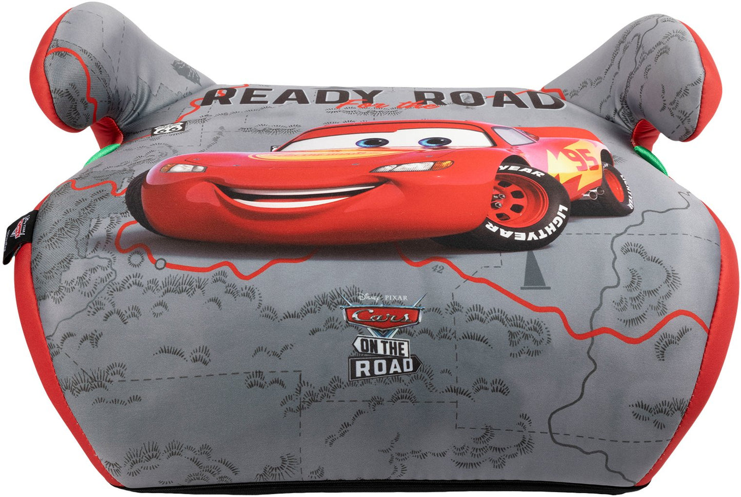 TATAWAY Disney Cars Seggiolino Alzatina Auto Bimbi i-Size 125-150cm 6-12 Anni
