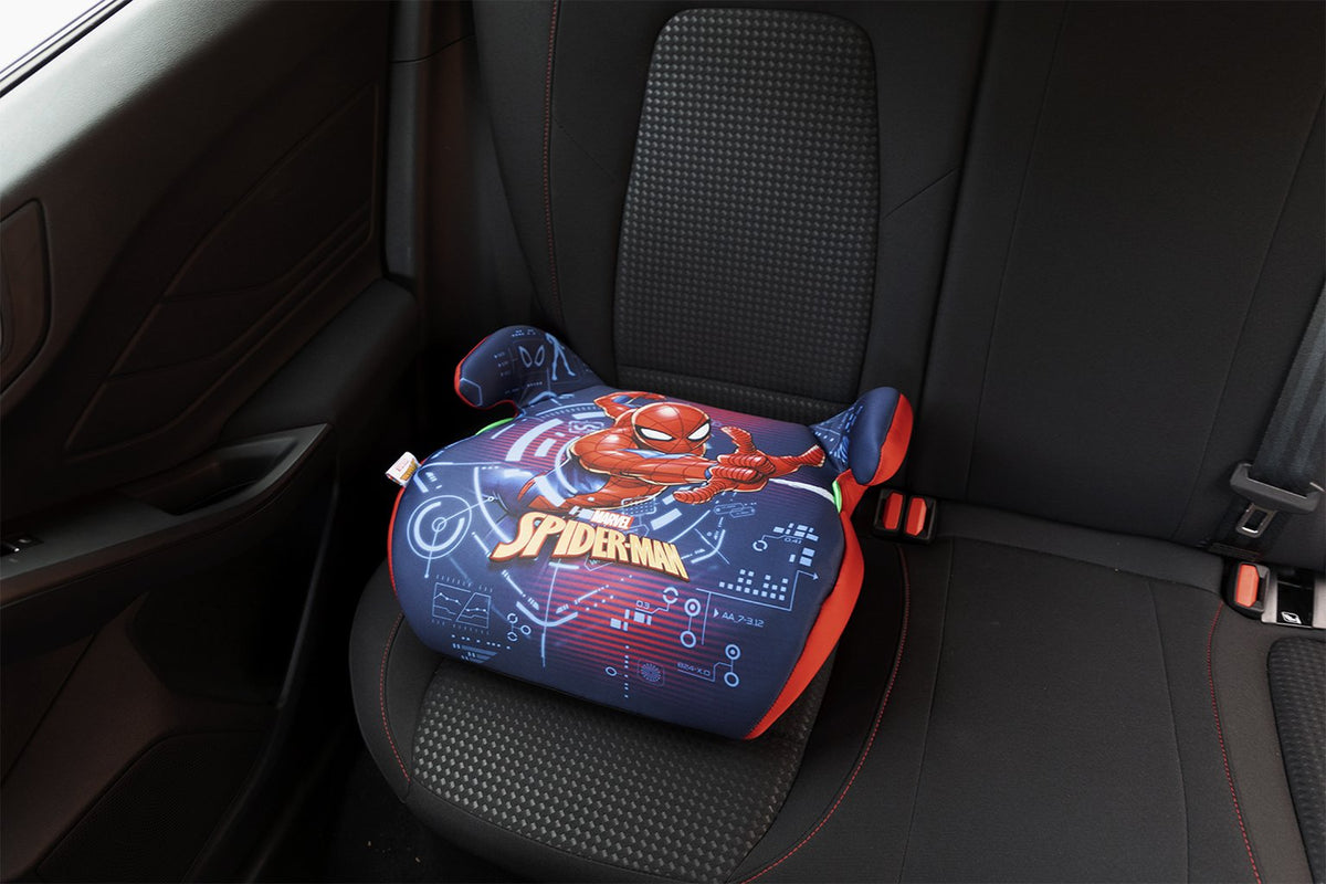 TATAWAY Marvel Spiderman Seggiolino Alzatina Auto Bimbi 125-150cm 6-12 Anni