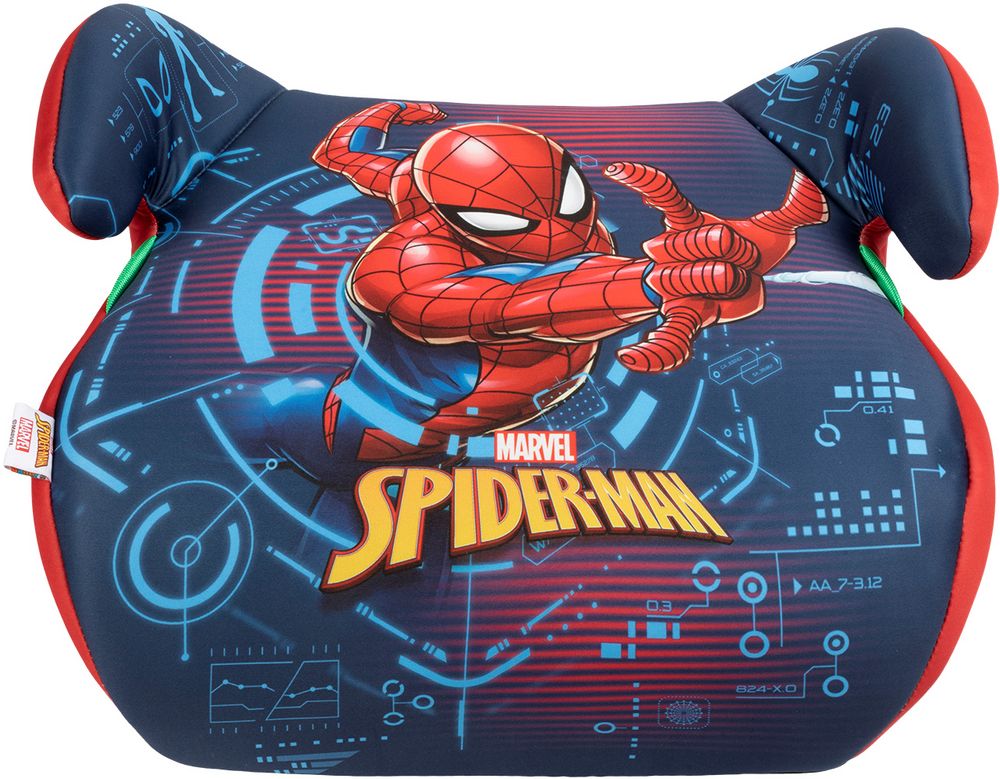Alzabimbo auto Spiderman Alzatina auto i-Size per bambini con altezza da 125 a 150 cm