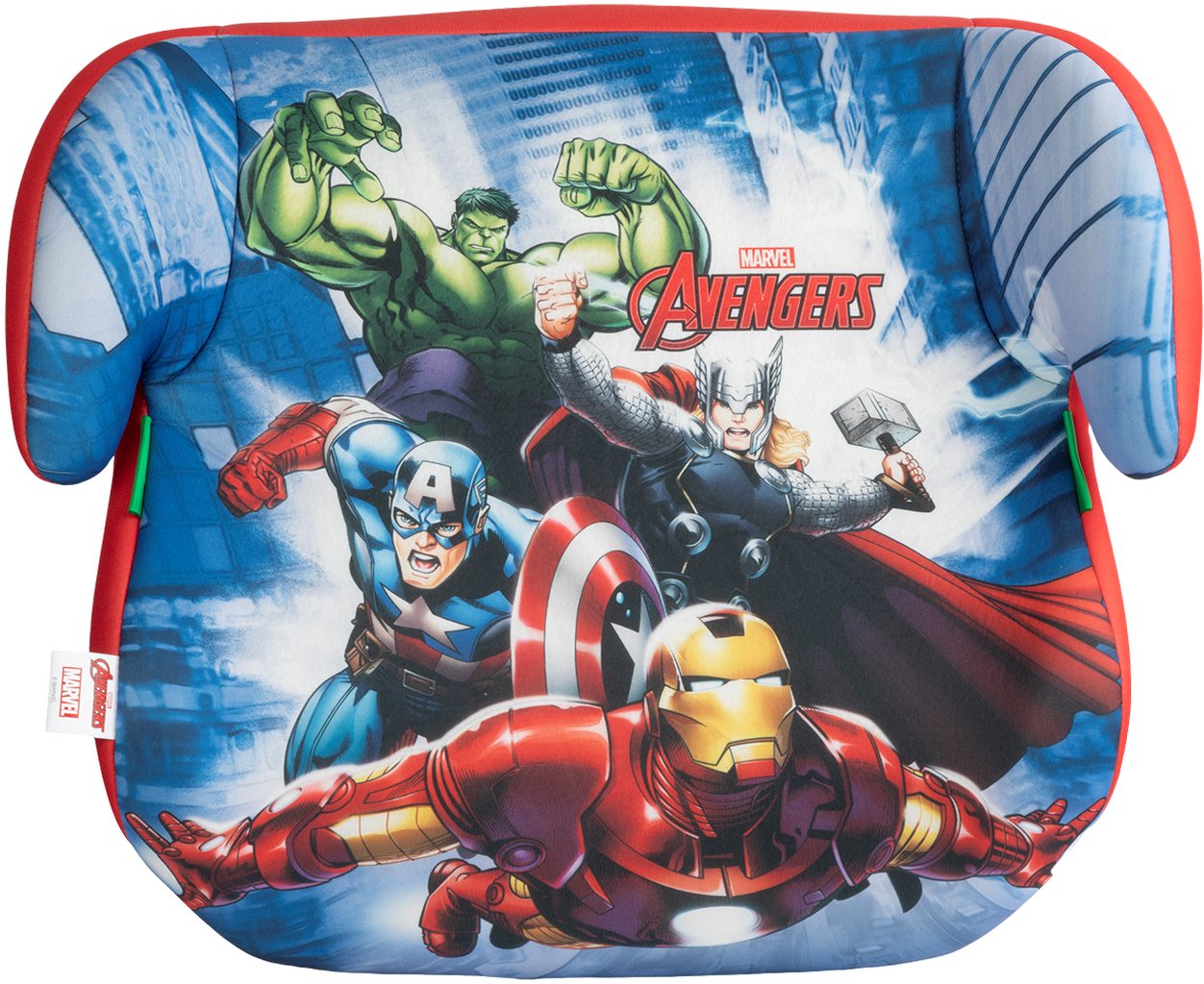 TATAWAY Marvel Avengers Seggiolino Alzatina Auto Bimbi 125-150cm 6-12 Anni