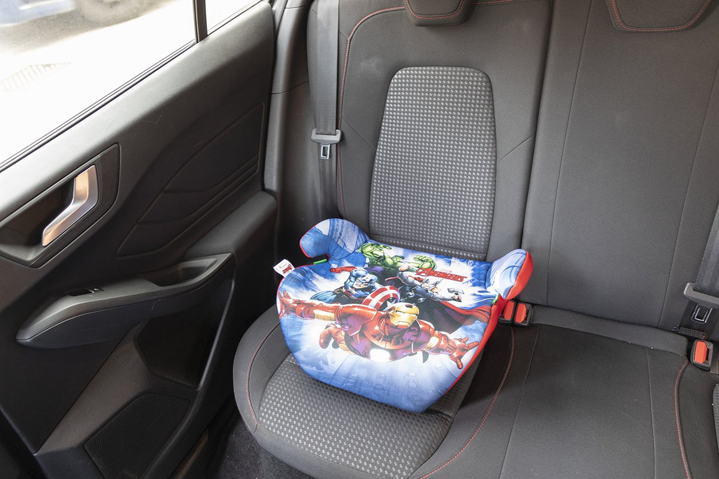 TATAWAY Marvel Avengers Seggiolino Alzatina Auto Bimbi i-Size ECE R129. Rialzo