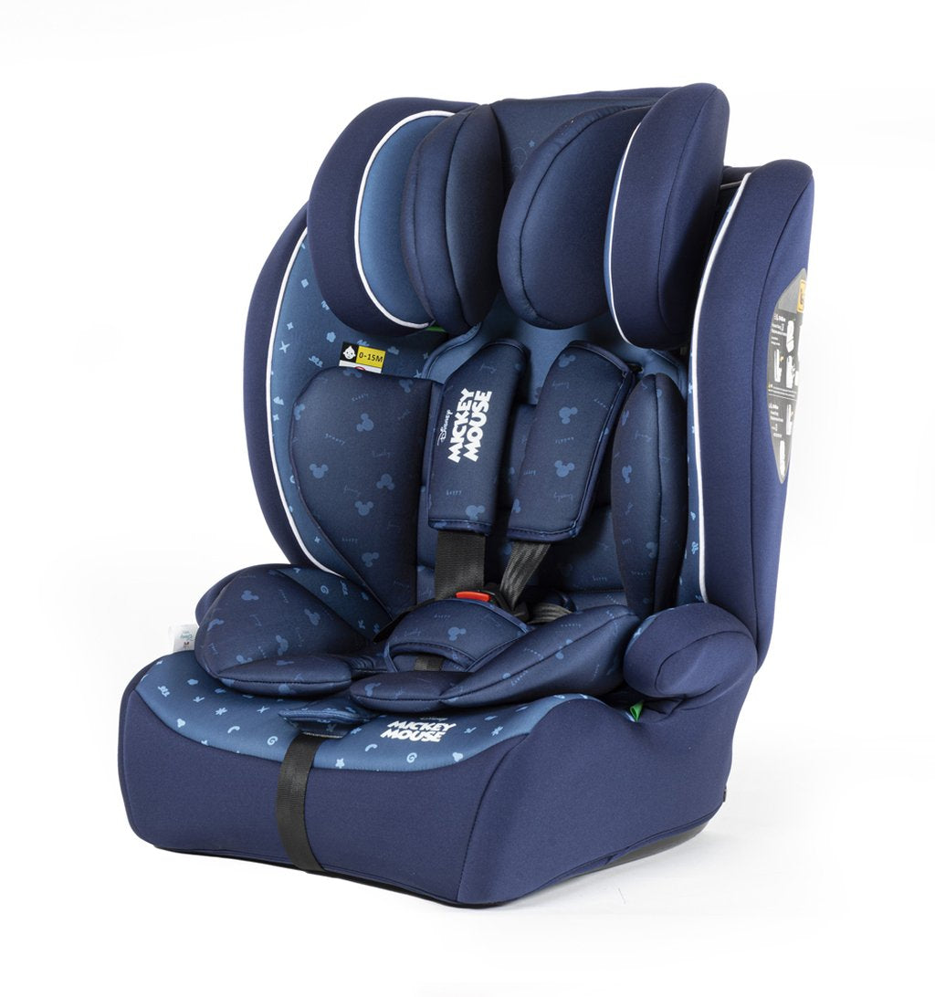 TATAWAY Disney Seggiolino alzatina Auto Mickey Mouse I-SIZE R129. Seggiolino