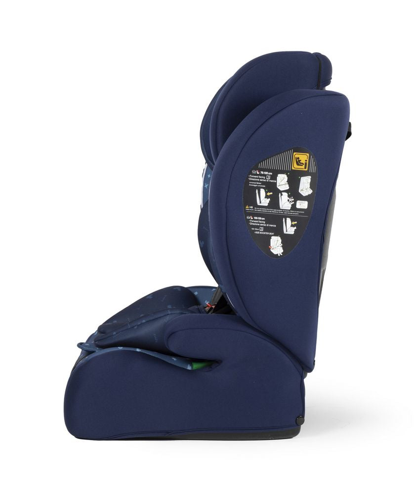 Seggiolino Auto Mickey Mouse per bambini con altezza da 76 a 150 cm I-SIZE R129.