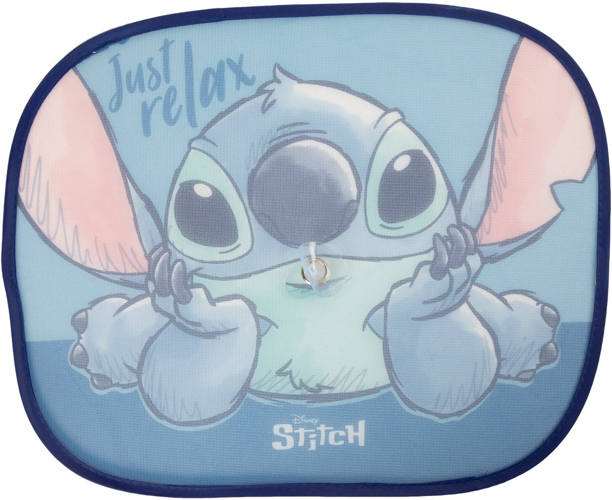 TATAWAY Coppia tendine laterali parasole auto Disney Lilo & Stitch 44x35 cm
