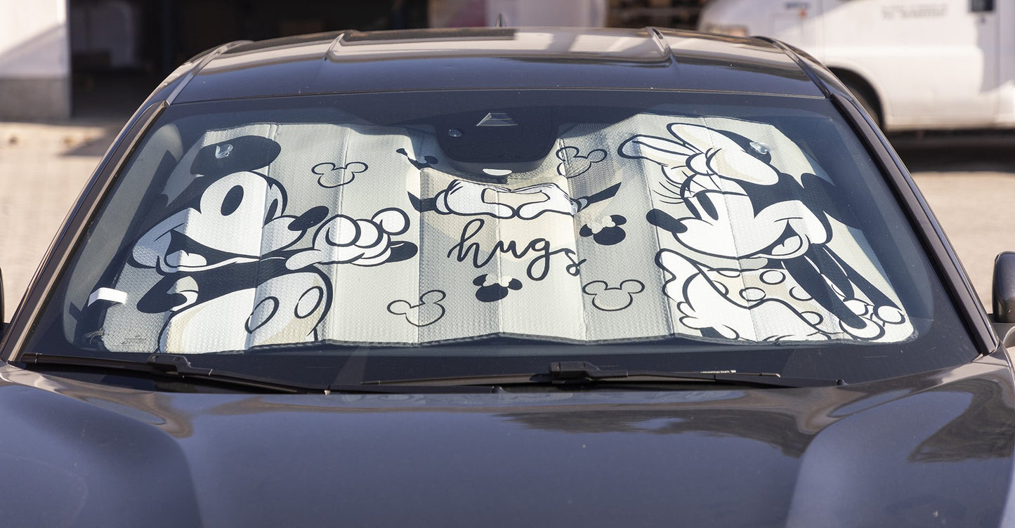 TATAWAY Disney Parasole anteriore auto Mickey Mouse 130x70 cm ? Protezione