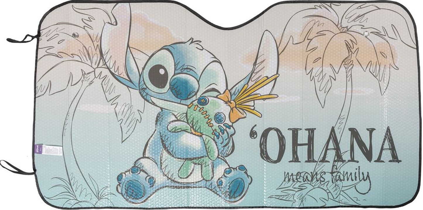TATAWAY Disney Parasole anteriore parabrezza auto Lilo & Stitch 130x70 cm ?