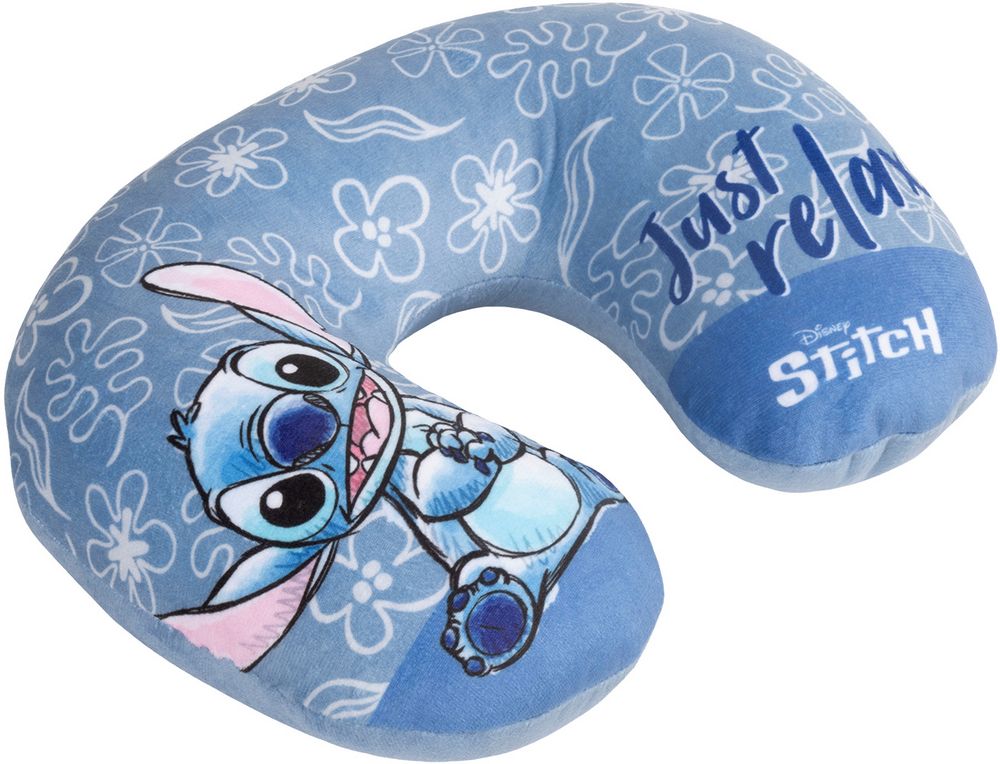 Cuscino per collo da Viaggio Cervicale in tessuto Stitch Bambini