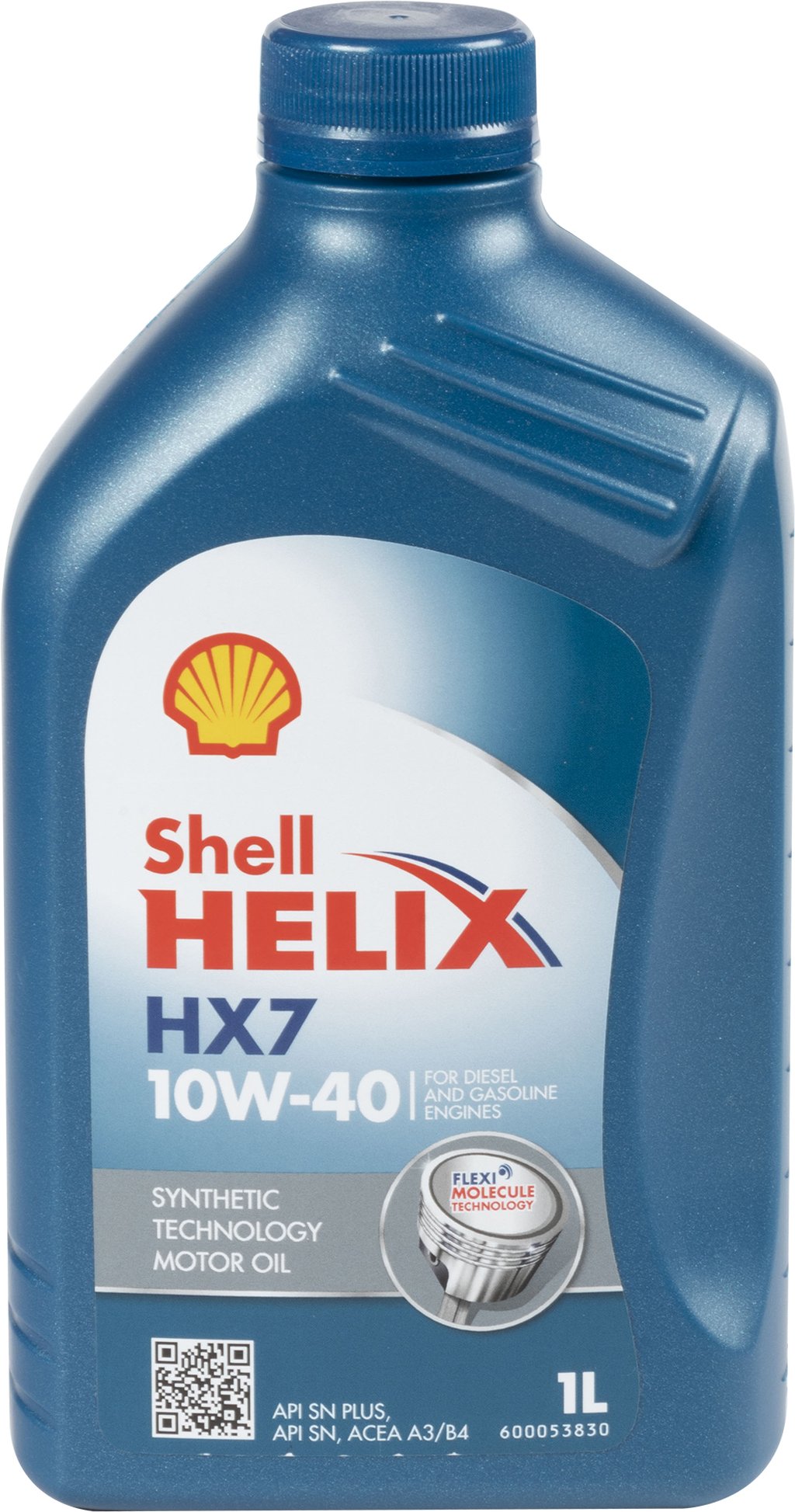SHELL OLIO HX7 10W40 1 LT Accessorio Originale Uso Quotidiano