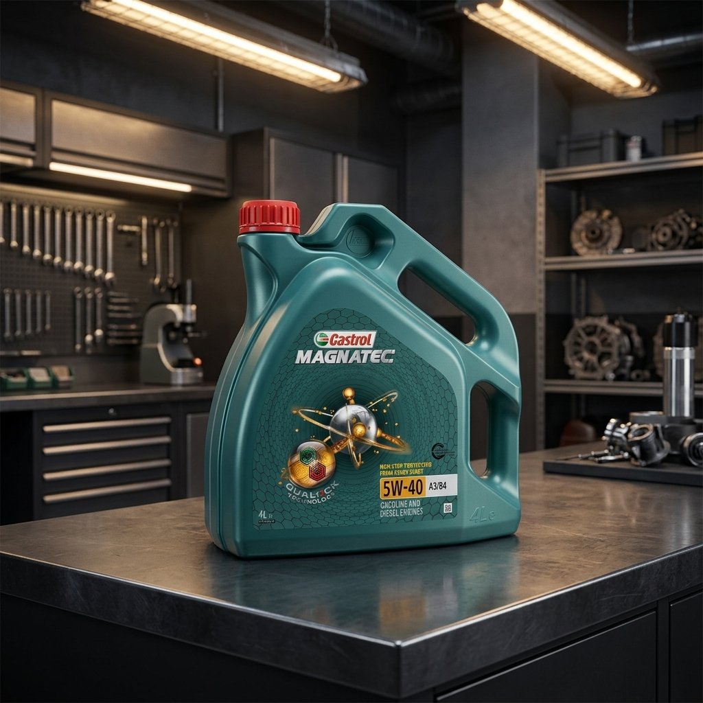Castrol Magnatec 5W-40 ACEA A3/B4 4L Sintetico Olio Motore Lubrificante Auto