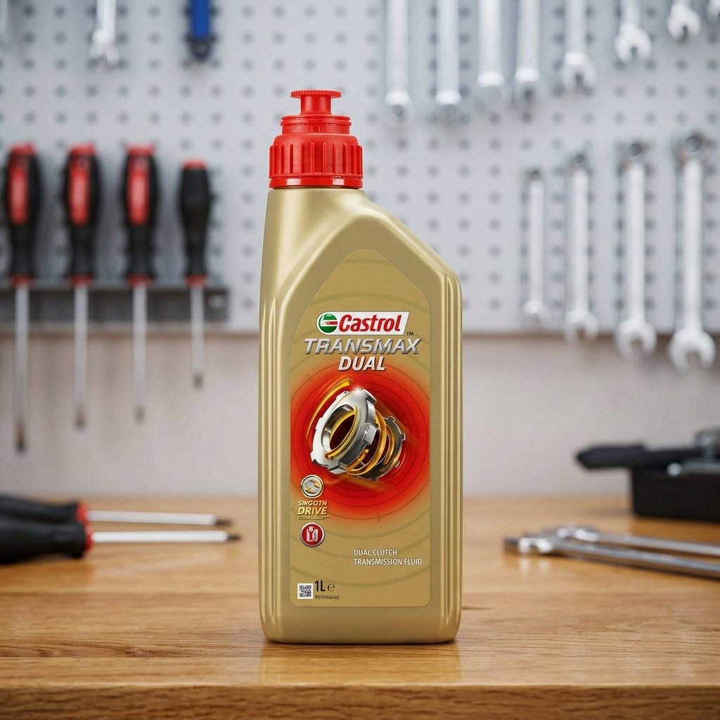 Castrol Transmax Dual Cambi Doppia 1L Sintetico Olio Motore Lubrificante Auto