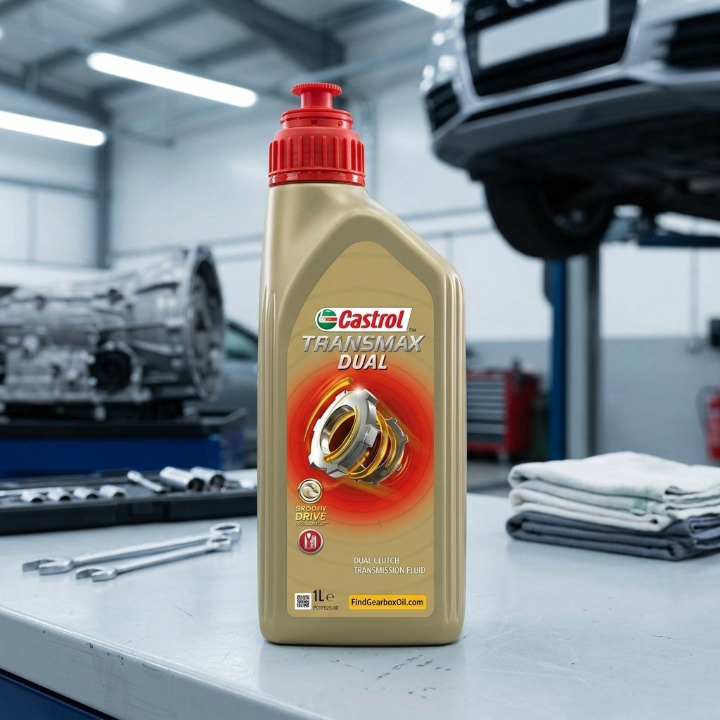 Castrol Transmax Dual Cambi Doppia 1L Sintetico Olio Motore Lubrificante Auto