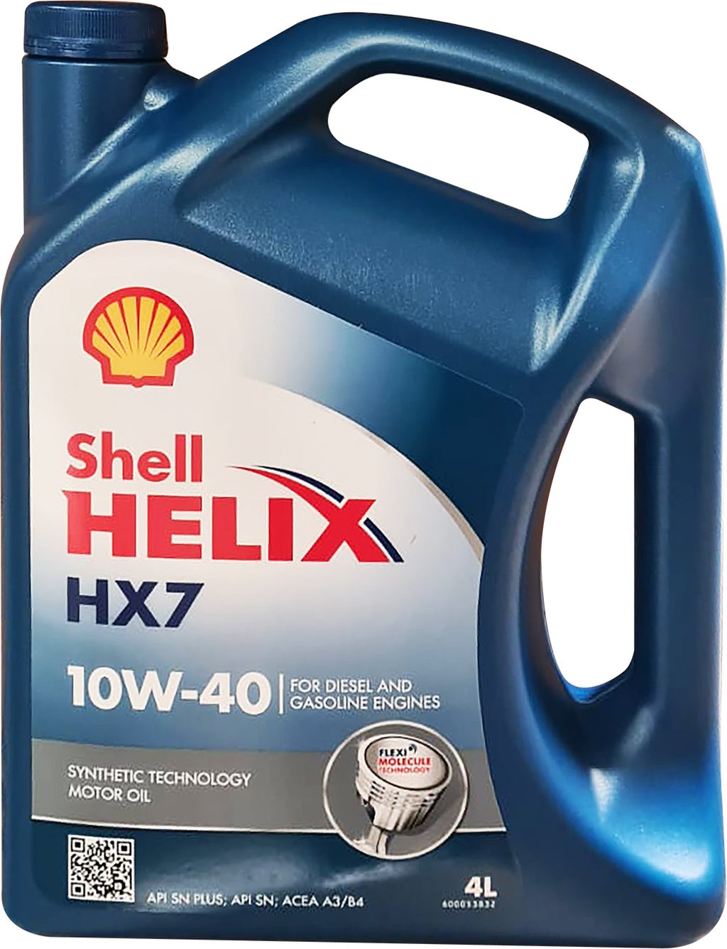 SHELL Helix HX7 10W-40 4L Olio Lubrificante Motore Auto Semisintetico Protezione