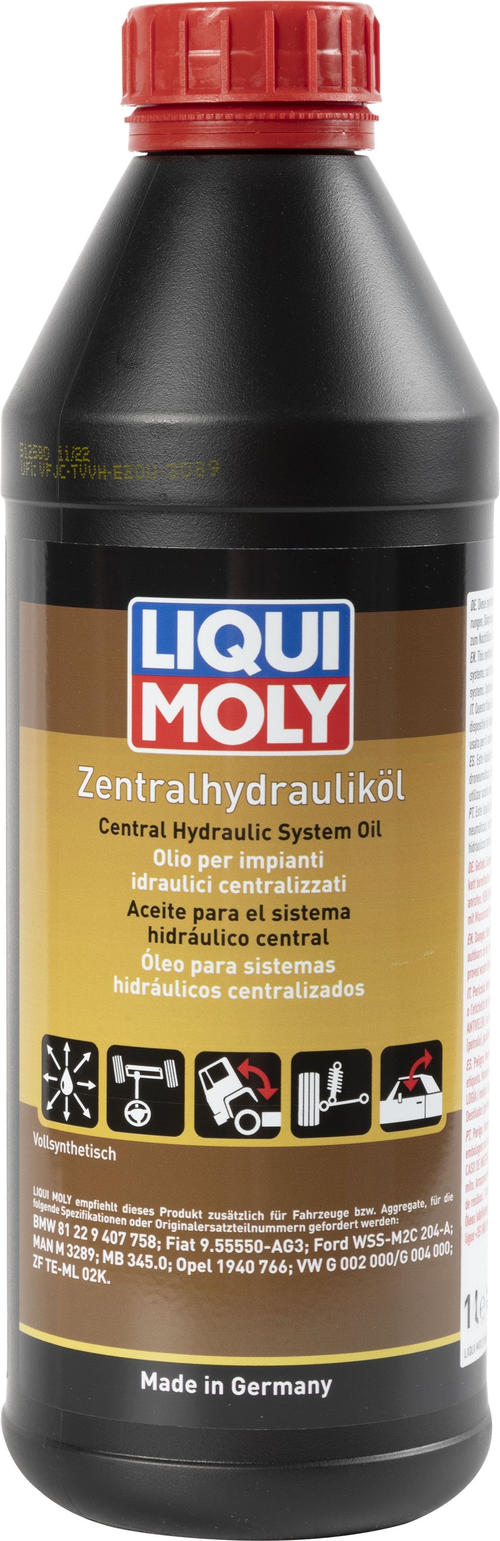 LIQUI MOLY Olio per impianti idraulici centralizzati 1L Accessorio Originale