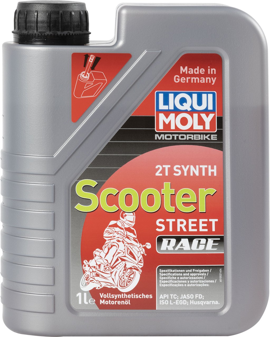 LIQUI MOLY Olio motore Motorbike 2T Synth Scooter Street Race 1L