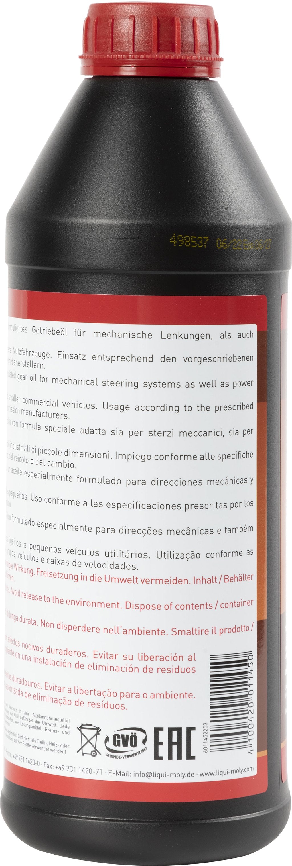 Olio per scatola dello sterzo 3100 1L