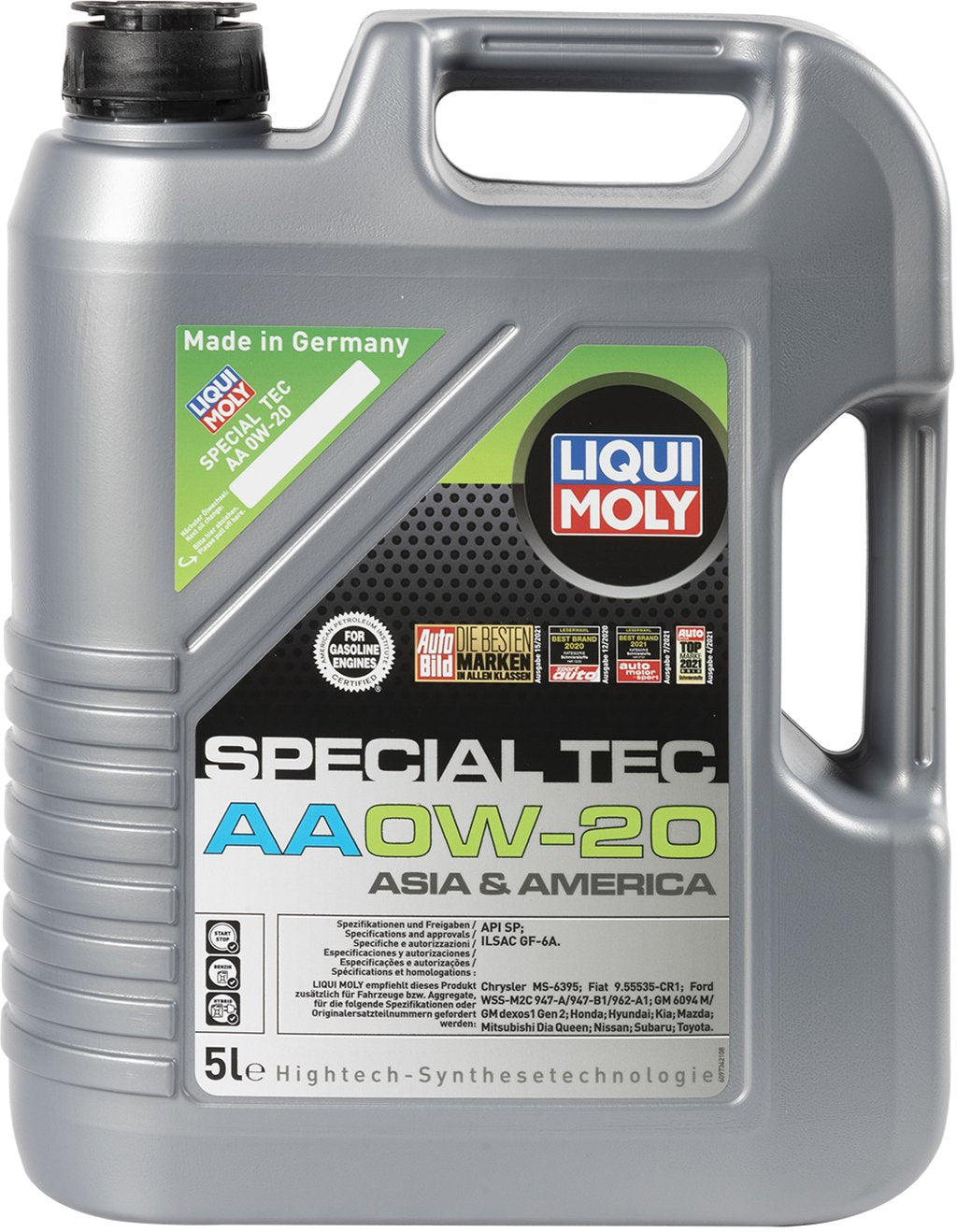 LIQUI MOLY Special Tec AA 0W-20 5L Accessorio Originale Uso Quotidiano Auto