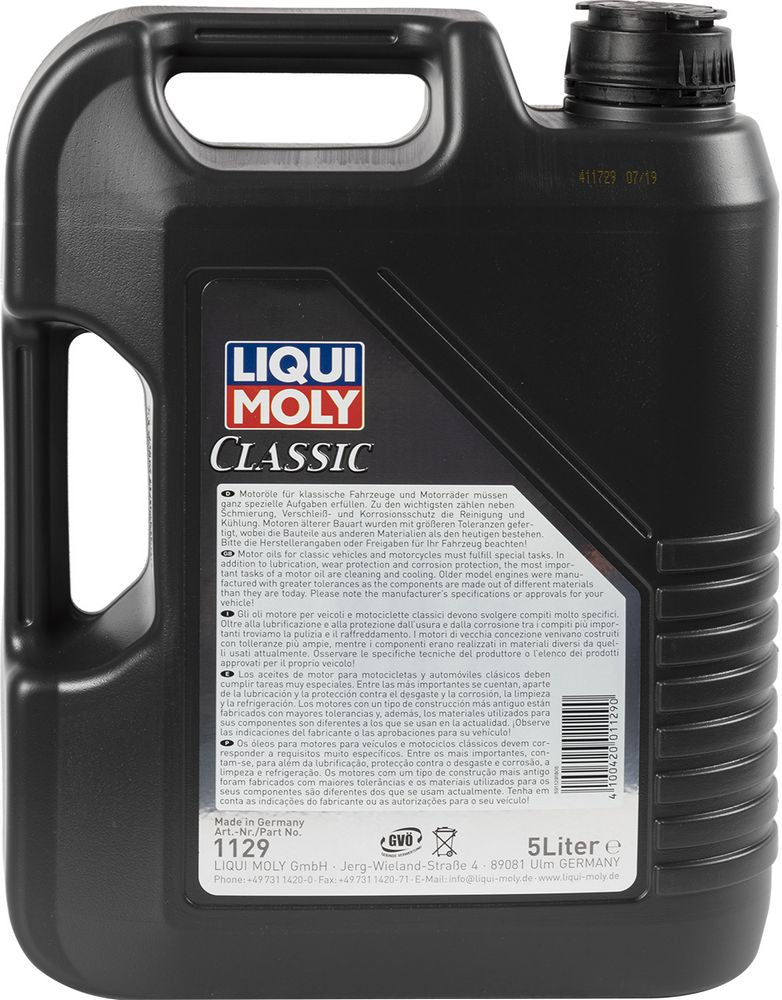 Olio Motore Classic SAE 20W-50 HD 5L
